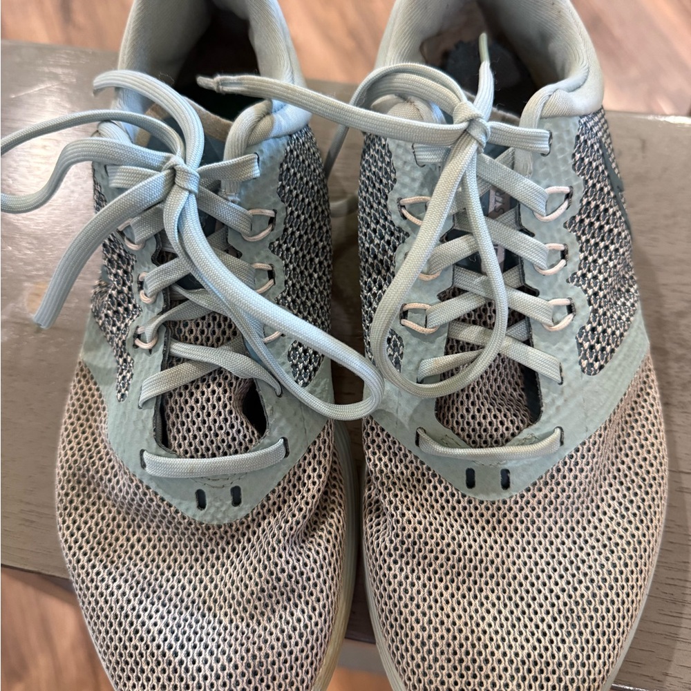 Nike Gray and Teal Sneakers